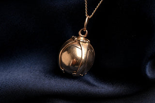 Antique Masonic Orb Pendant