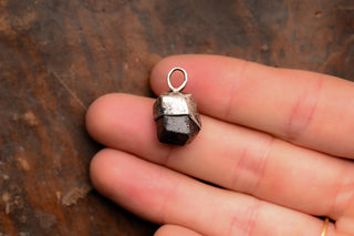 18th Century Alpine Rough Garnet Amulet Pendant