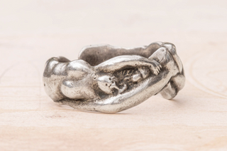 Rare Art Nouveau Erotic Ring