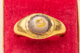 Ancient Roman Conical Intaglio Ring