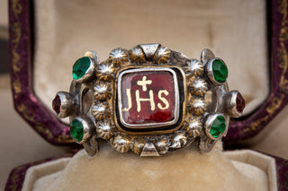 Early 19th Century German Religious Ring-Ravensbury Antiques