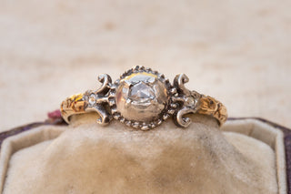 18th Century Baroque Diamond Bow Ring-Ravensbury Antiques