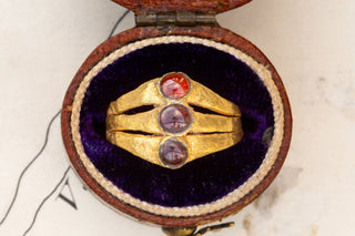 Ancient Roman Gold and Garnet Ring-Ravensbury Antiques