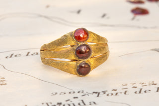 Ancient Roman Gold and Garnet Ring-Ravensbury Antiques