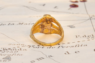 Ancient Roman Gold and Garnet Ring-Ravensbury Antiques