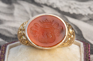 Finnish 'Klinckowström' Family Signet Ring-Ravensbury Antiques