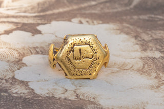 Seljuk Dynasty Gold Islamic Ring-Ravensbury Antiques