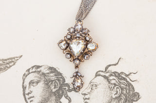 Victorian 'Fancy Yellow' Diamond Necklace-Ravensbury Antiques