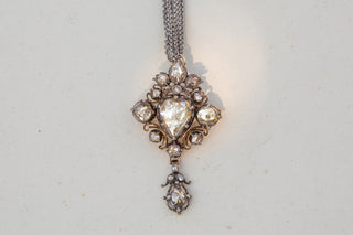 Victorian 'Fancy Yellow' Diamond Necklace-Ravensbury Antiques