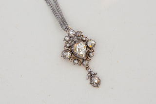 Victorian 'Fancy Yellow' Diamond Necklace-Ravensbury Antiques