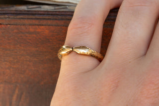 Vintage Double-Headed Snake Ring-Ravensbury Antiques