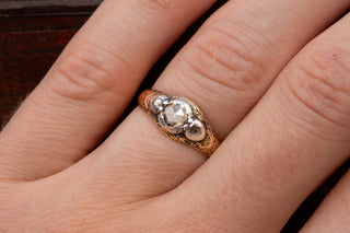 19th Century Rose Cut Diamond Trilogy-Ravensbury Antiques