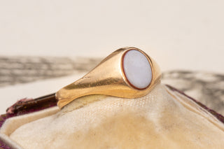 Vintage Sardonyx Signet Ring-Ravensbury Antiques