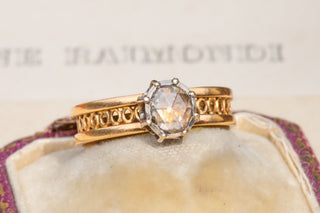 19th Century Rose Cut Diamond Ring-Ravensbury Antiques