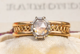 19th Century Rose Cut Diamond Ring-Ravensbury Antiques