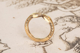 Vintage Double-Headed Snake Ring-Ravensbury Antiques