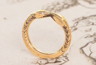 Vintage Double-Headed Snake Ring-Ravensbury Antiques