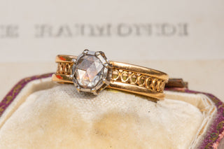 19th Century Rose Cut Diamond Ring-Ravensbury Antiques