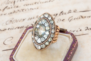 18th Century Portuguese Cluster Ring-Ravensbury Antiques