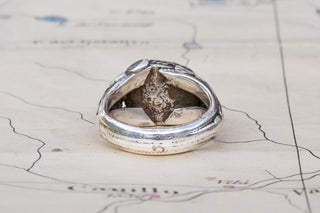 19th Century Central Asian Silver Ring-Ravensbury Antiques